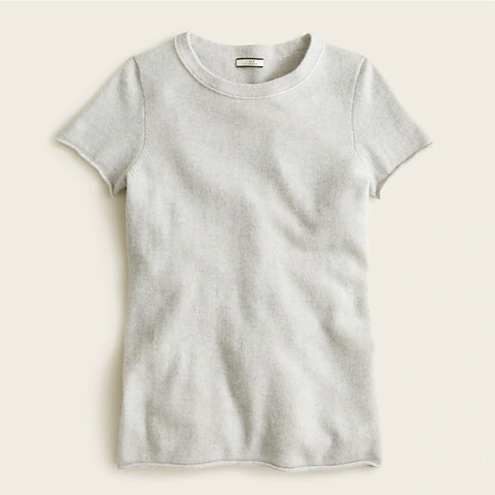 J.Crew Short Sleeve Cashmere Sweater TShirt